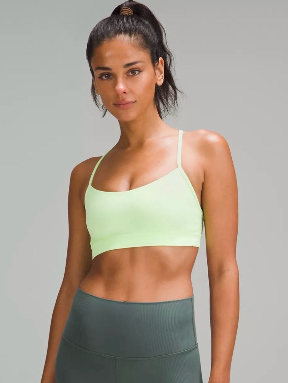 Lululemon Flow Y Bra Nulu Light Support